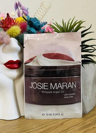 Оригінал пробник зволожуюче масло для тіла josie maran whipped argan oil body