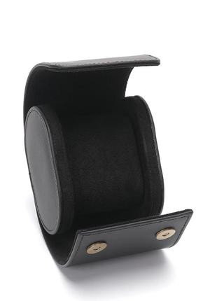 Бокс, шкатулка, футляр для часов на 1 отделения из натуральной кожи. crazy horse