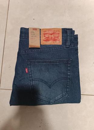 Крутые джинсы levis 512 slim taper оригинал