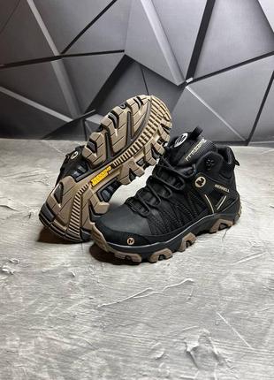 Молодіжні зимові шкіряні кросівки/черевики merrell