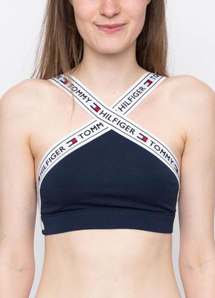 Синий топ от tommy hilfiger