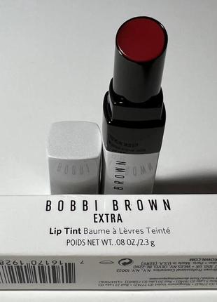 Люкс бальзам тинт для губ bobbi brown extra lip tint оттенок bare raspberry bare nude