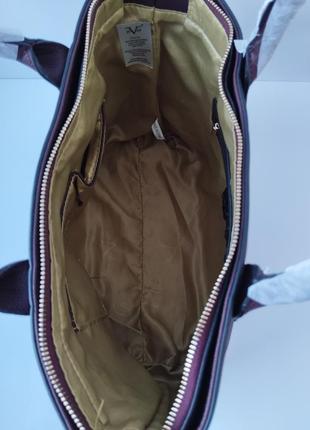 Оригинальная женская сумка versace 19.69 burgundy10 фото
