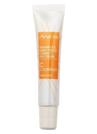 Крем для кожи вокруг глаз avon anew «максимальное сияние»1 фото