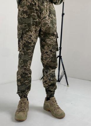 Тактические штаны карго (джоггеры) на манжетах розница / опт2 фото