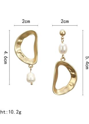 Серьги асимметричные 2