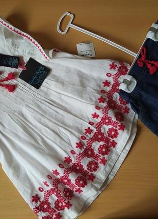 Замечательный летний костюм для девочки