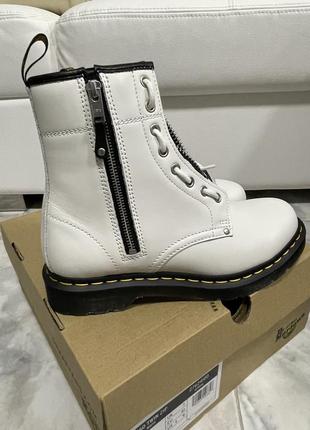 Новые ботинки dr.martens, модель 1460 twins zip, размер 41, кожаные.2 фото