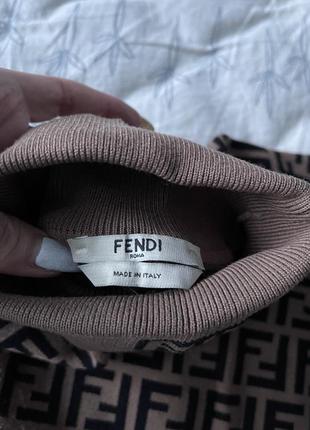 Кофта светр водолазка fendi6 фото