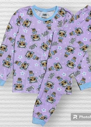 Піжама з чистої бавовни піжама lol