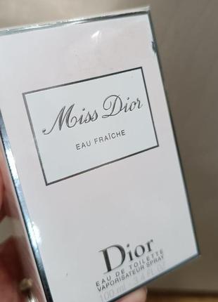 Ніжний аромат для жінок miss dior eau fraiche dior