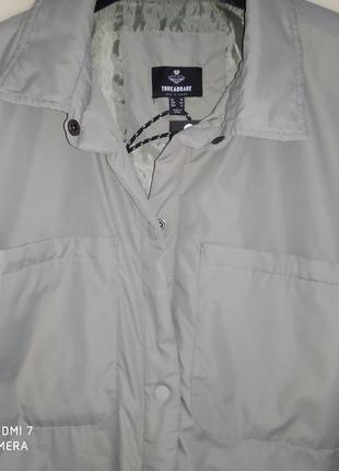 Легкая шалфейная куртка на кнопках р 52 - 544 фото