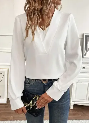 Женская блуза с длинным рукавом "verona"&lt;unk&gt; норма и батал код: 4162