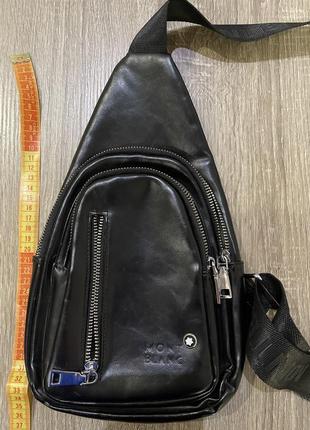 Montblanc sling bag оригинал!3 фото