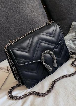 Женская сумка сумочка черная клатч5 фото