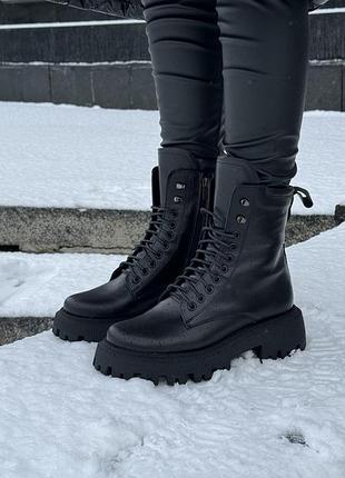 Женские кожаные ботинки.демизима ptaha_shoes