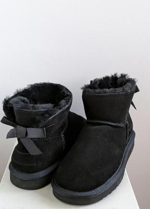 Новые угги в стиле ugg из натуральной замши и овчины