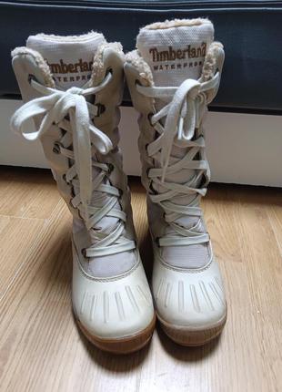 Черевики чоботи водонепроникні зимові timberland mount holly earthkeepers