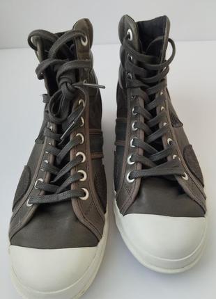 Оригинальные мужские кроссовки кеды кожаные g-star raw 39р.3 фото
