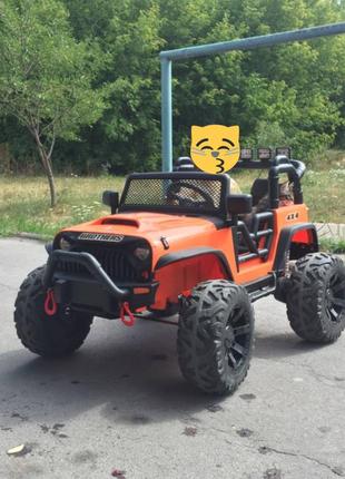 ❤️‍🔥електромобіль jeep brothers