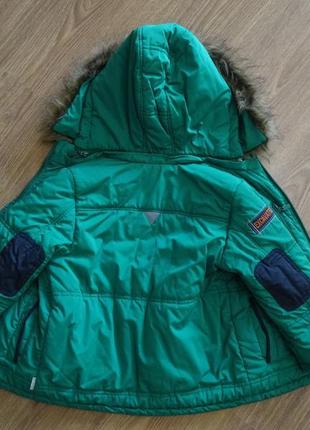 Зимняя курточка-пуховик тм bembi размер 92 -98см6 фото
