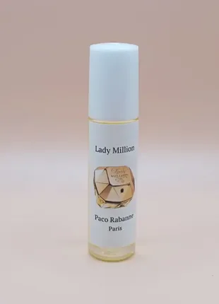 Масляный парфюм женский lady million paco rabanne 10 мл.