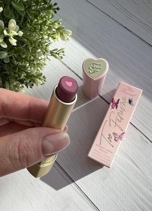 Помада too faced відтінок too femme5 фото