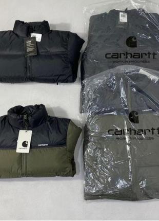 Куртка carhartt. пуховик кархарт. м-2xl7 фото