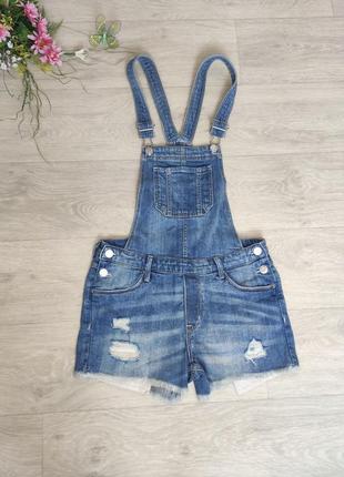 Шорти джинсовий комбінезон шортами &denim