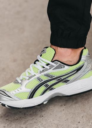 Мужские кроссовки asics gel-kayano 14 green silver 40-42-4310 фото