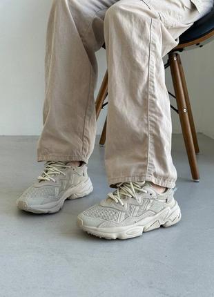 Adidas ozweego beige1 фото