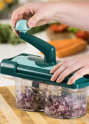 Овощерезка nicer dicer twist многофункциональная мультирезка, измельчитель для продуктов10 фото