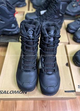 Зимние сапоги salomon toundra pro водостойкие 44.5, 443 фото