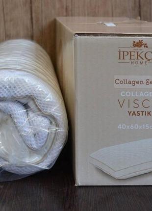 Ортопедическая подушка ipekce visco collagen3 фото