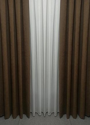 Мікровелюр світло-коричневий