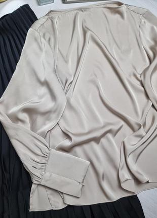 Блуза сатинова h&m8 фото
