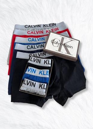 Премиум! набор (3шт) трусов боксеров calvin klein трусы боксеры келвин кляйн