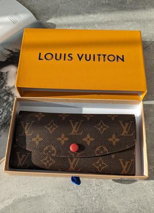 Кошелек louis vuitton конверт большой из канвы6 фото