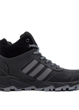 Мужские зимние ботинки ash adidas terrex black
