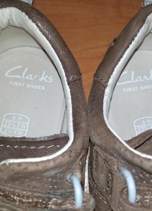 Мокасины clarks кожаные кроссовки4 фото