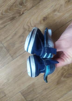 Пинетки кроссовки кеды размер 17 стелька 11см малышу примерно 1 год8 фото