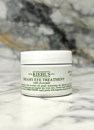 Крем для шкіри навколо очей kiehl's since 1851 creamy eye treatment with avocado kiehls 28 мл крем з авокадо під очі 28ml