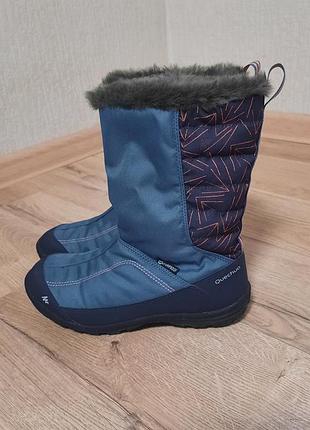 Чоботи зимові 36р. quechua decathlon waterproof