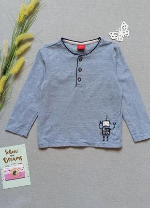 Детский реглан лонгслив 9-12 мес кофточка футболка с длинным рукавом для мальчика малыша