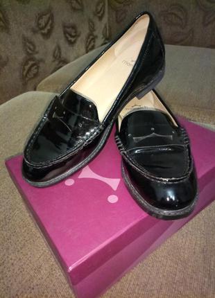 Шкіряні черевики(туфлі) "монарх",38го розміру(25см)