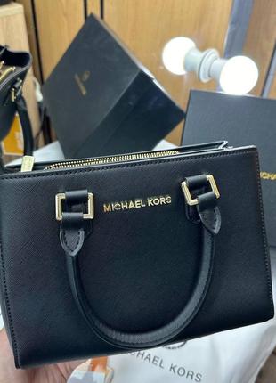 Брендова жіноча сумка michael kors black