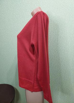 Шерстяной свитер джемпер свободного кроя6 фото