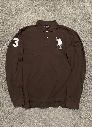 Поло лонгслив мужской n3 от u.s.polo assn