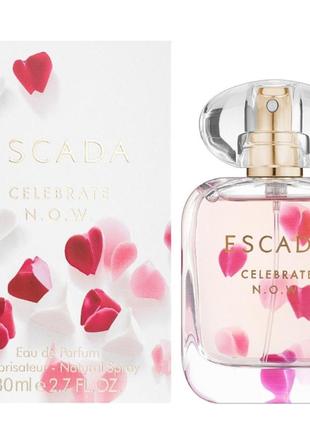 Оригинальный escada celebrate n. o. w. 80 ml ( ескада селебрейт нау ) парфумована вода