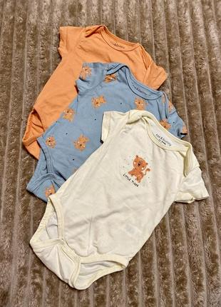Набір боді для немовлят з тигренятами 🐯 боді для новонароджених